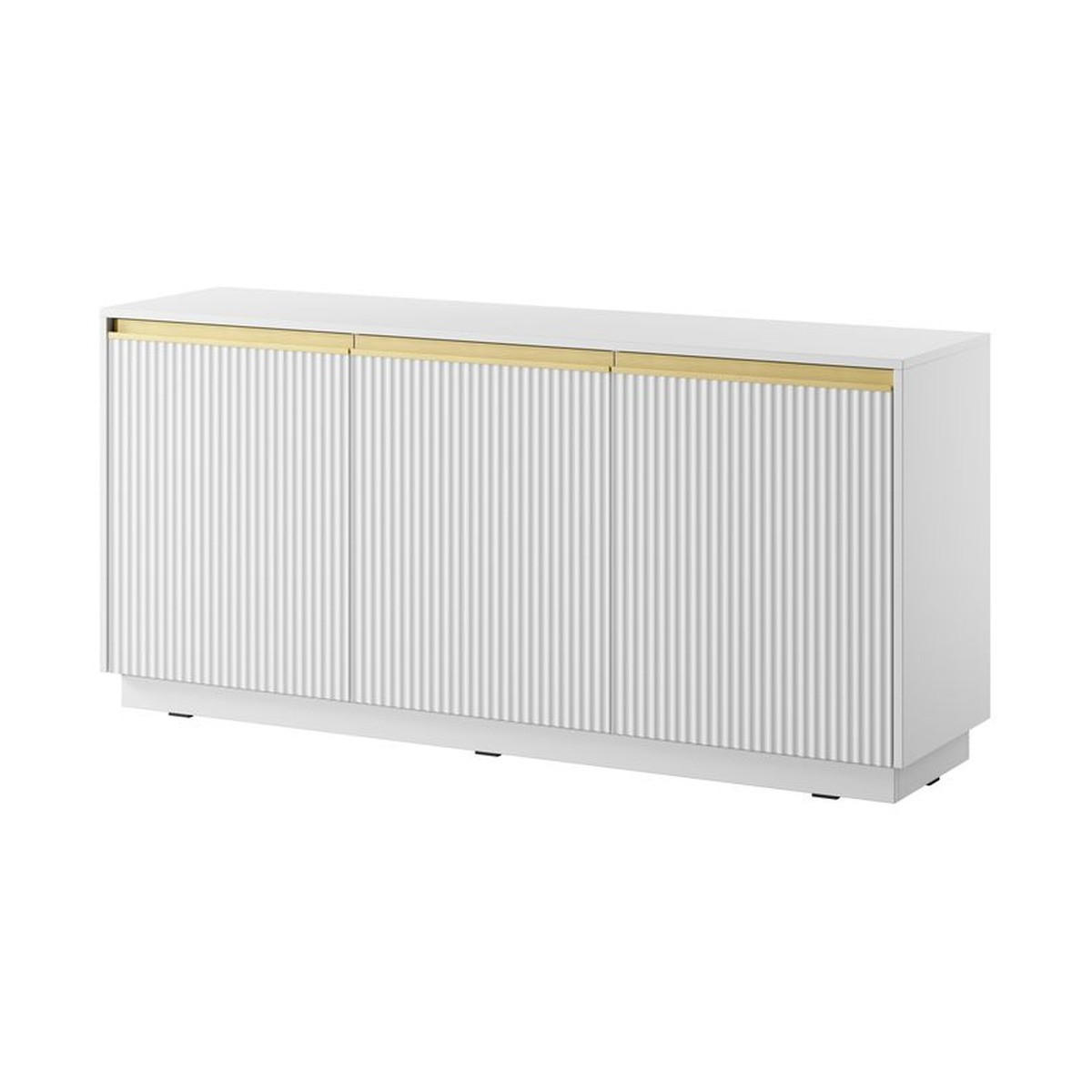 KOMMODE – 153 cm – Royal – Weiß - Weiß, Holzwerkstoff (153.4/71.6/39cm) - hi-markt