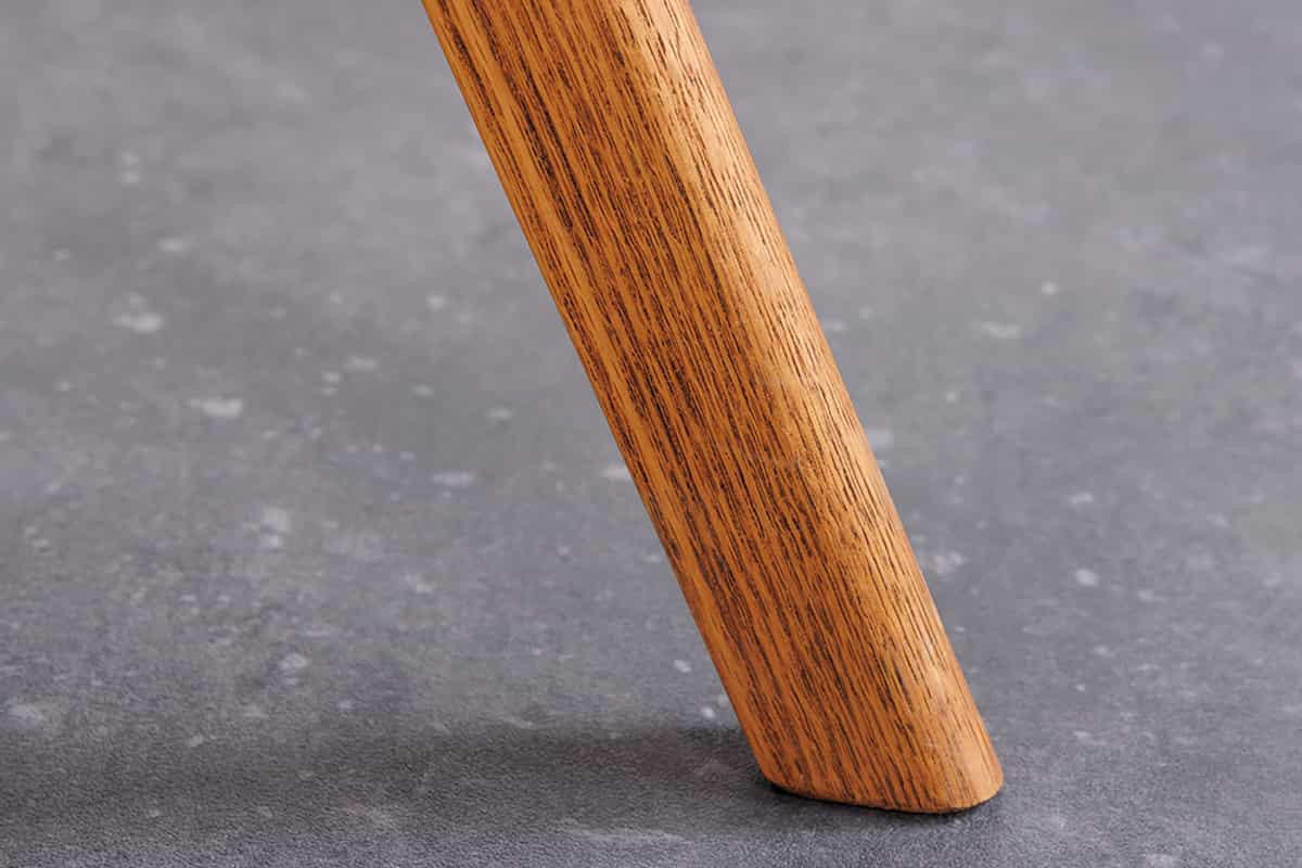 STUHL BALTIC Bouclé Beige 85 cm - Beige/Creme, Holz/Textil (61/85/63cm) - riess-ambiente