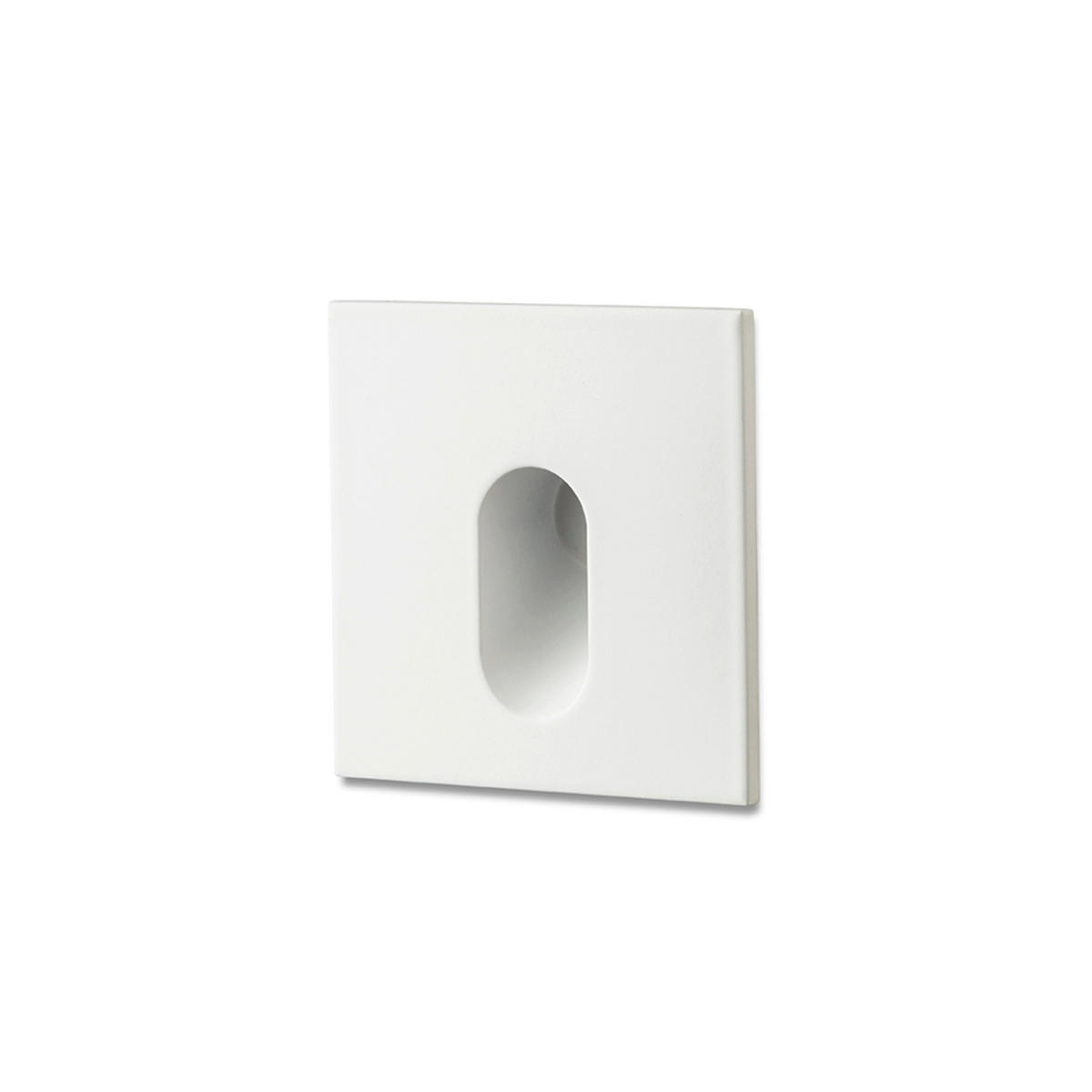 EINBAULEUCHTE MEMPHIS SQ Wand Weiß 3 W - Weiß, Metall (9/9/12cm) - Rendl