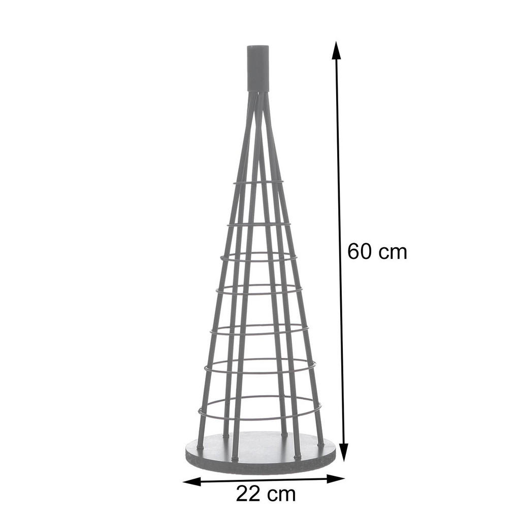 Thumbnail - MCW Deko-Baum, Silber, Metall, 60 cm, Dekoration, Weihnachtsdekoration, Weihnachtsbäume & Zubehör