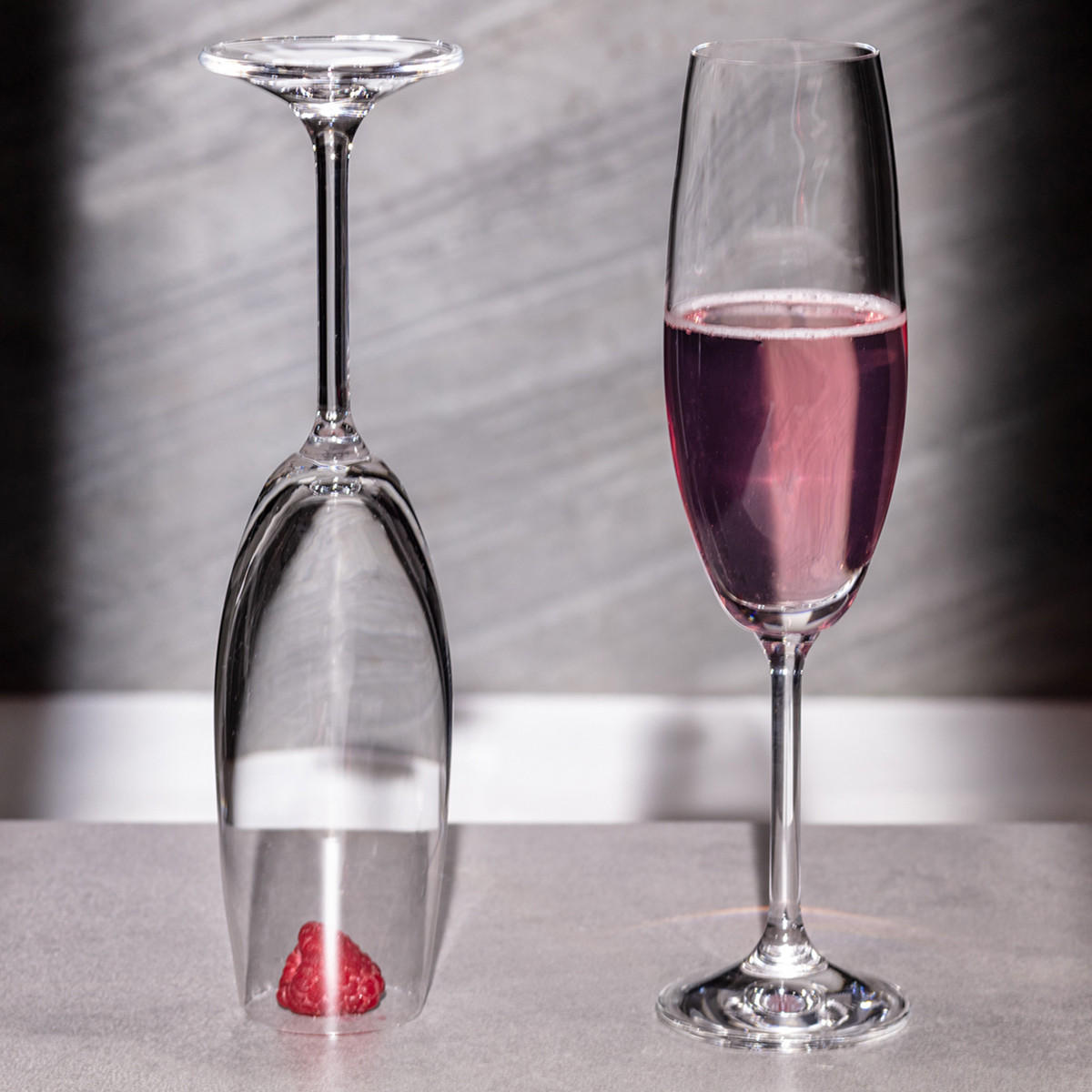 SEKTGLÄSER VENEZIA, 6ER-SET, 210 ML - Transparent, Glas (0.21L) - Krosno Glass