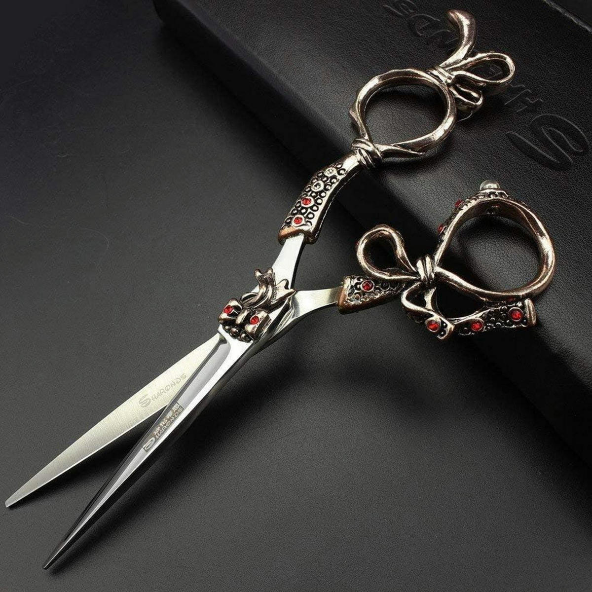 FRISEURSCHEREN Set 5.5 Zoll Edelstahl Ergonomisch - Multicolor, Metall (6/1/17.8cm)