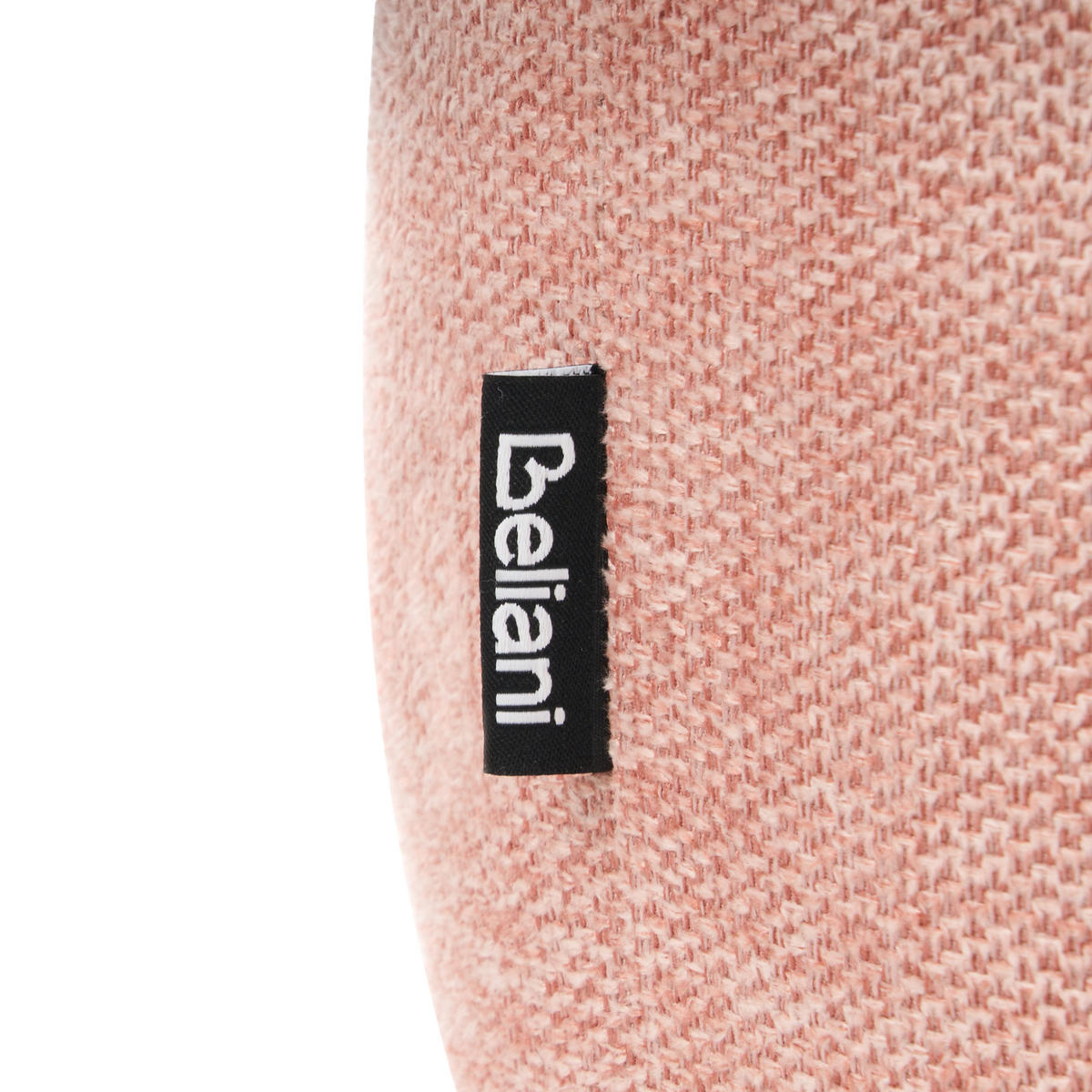 ČALOUNĚNÁ LAVICE Látka Růžová Juno - béžová, textil (69/38/38cm) - Beliani
