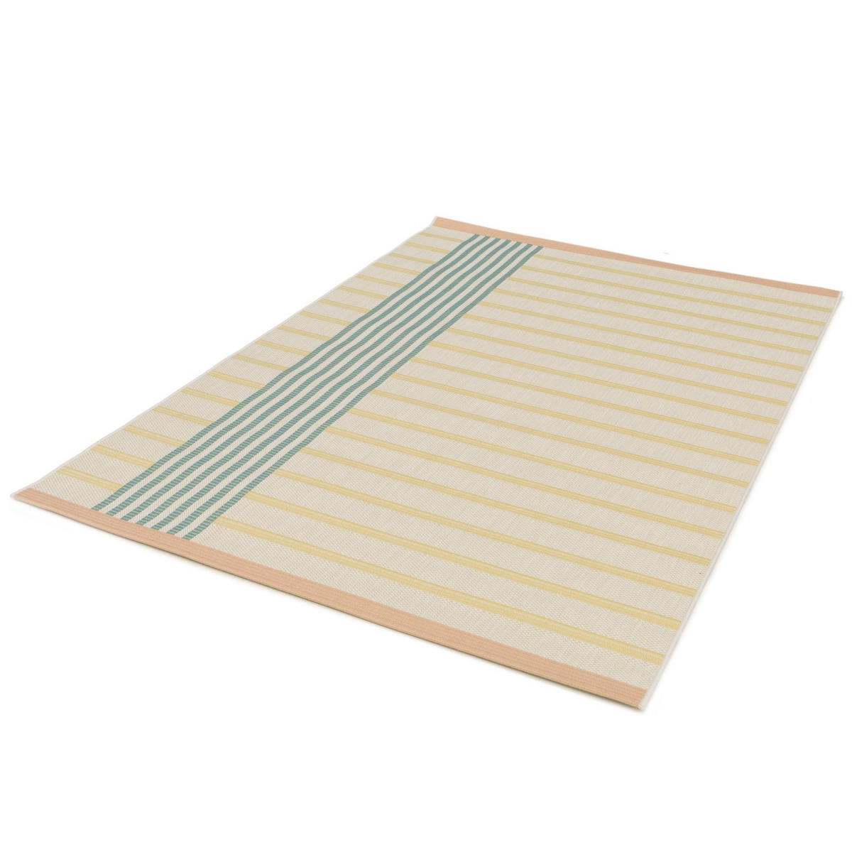 BUNTER Teppich für Innen- und Außenbereich gelb - Gelb, Textil (200/290cm) - AFK Living