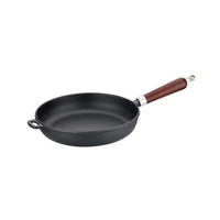 PFANNE Schwarz 30/30/6.5 cm KH1009 - Schwarz, Metall (30cm) - Kinghoff 