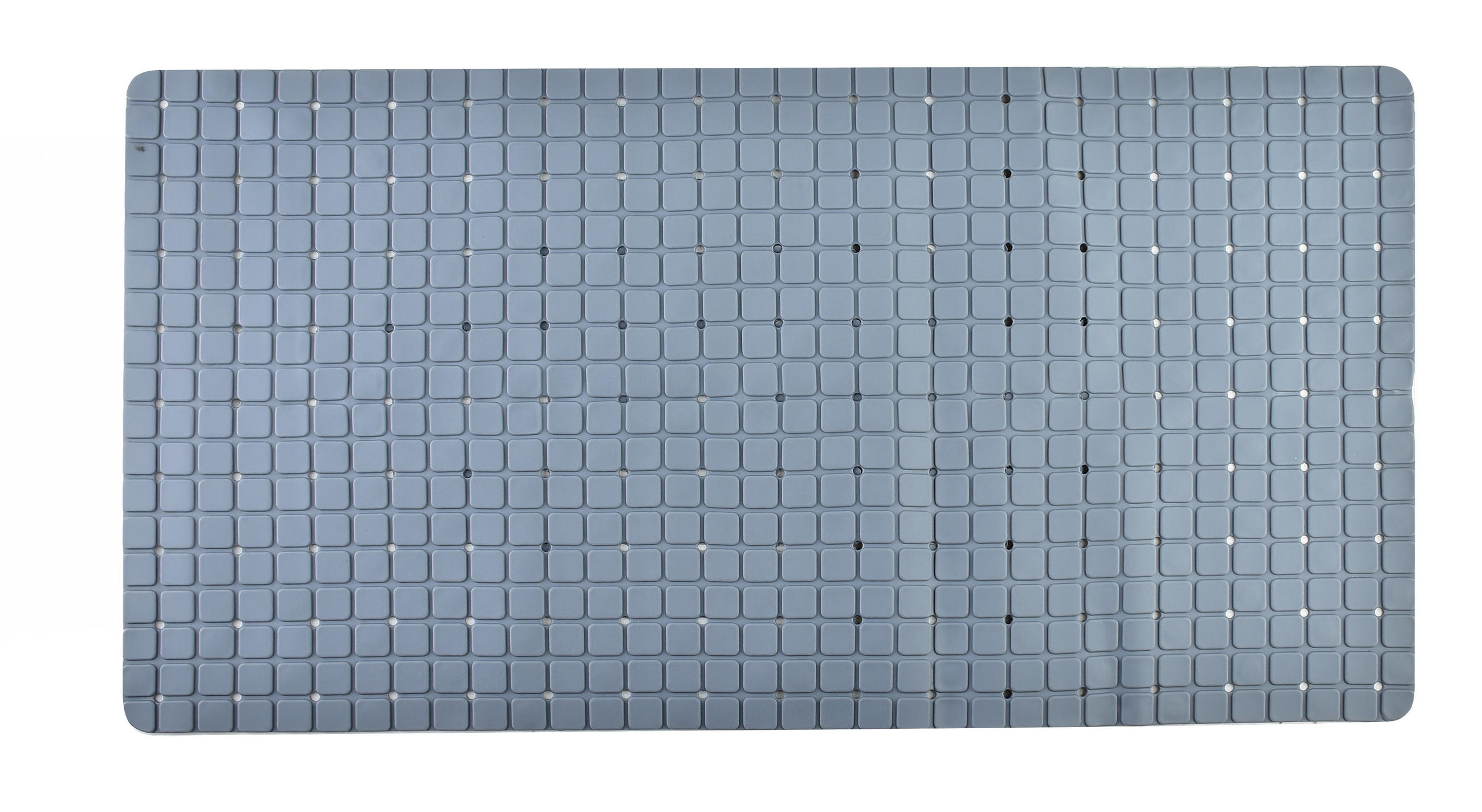 BADTEPPICH Zac Grau 80/40/2 cm Textilien - Grau, Textil (40/80cm) - Mondex