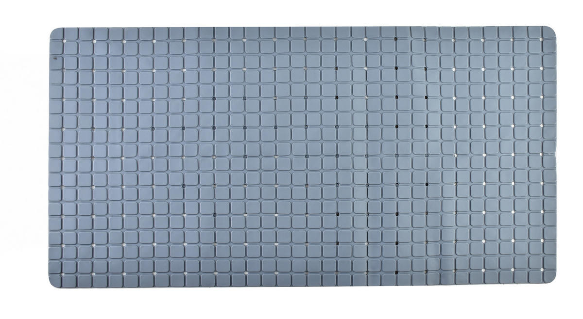 BADTEPPICH Zac Grau 80/40/2 cm Textilien - Grau, Textil (40/80cm) - Mondex
