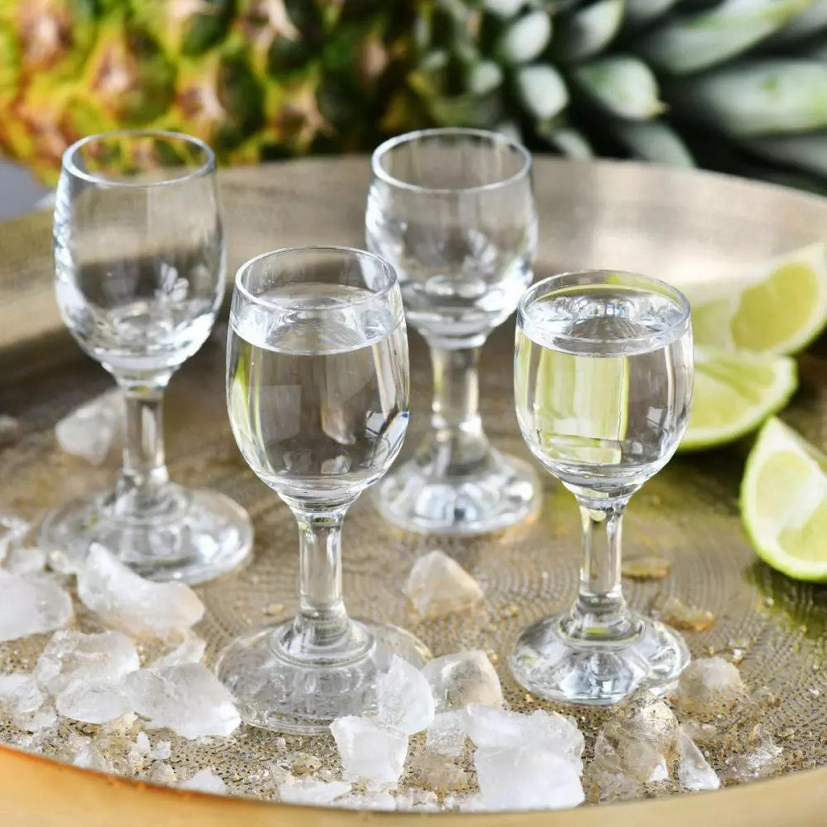 SCHNAPSGLÄSER, 6er-Set, 35 ml - Transparent, Glas (0.035L) - Krosno Glass