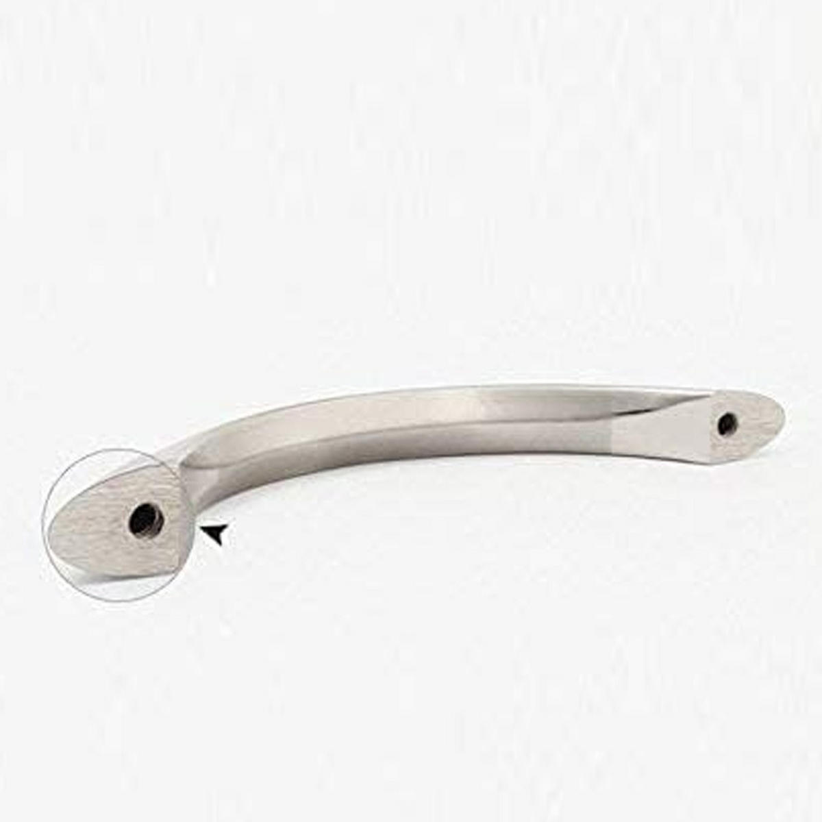 MÖBELGRIFF Silber 10er-Set 64 mm Edelstahl - Silberfarben, Metall (2/3/8.3cm)