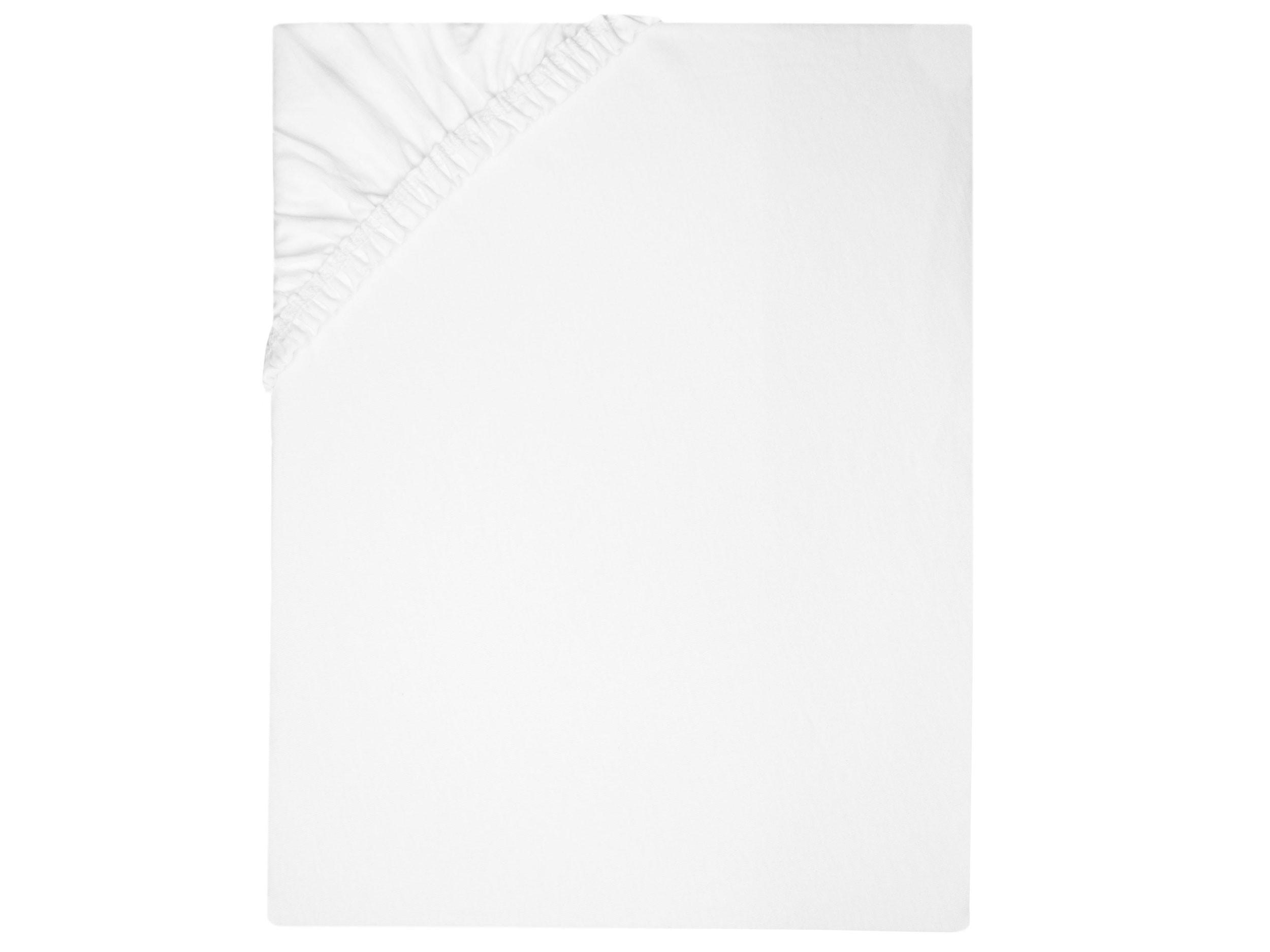 SPANNBETTLAKEN, 160x200 cm, 100% Baumwolle, Weiß - Weiß, Textil (160/200cm) - Zollner