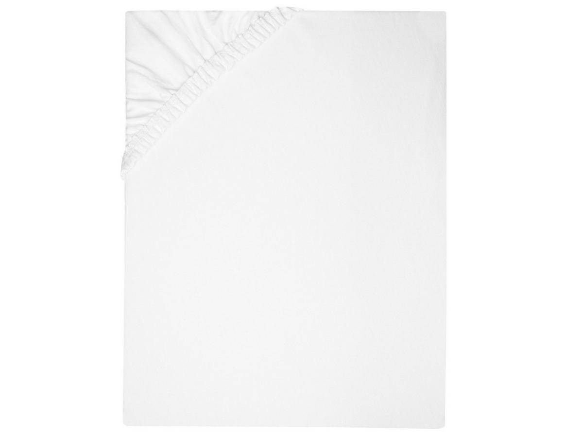 SPANNBETTLAKEN, 160x200 cm, 100% Baumwolle, Weiß - Weiß, Textil (160/200cm) - Zollner