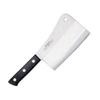 FLEISCHERMESSER Silber 33.1/12.3/33.1 cm 14093 - Silberfarben, Holz (33.1cm) - Masahiro 