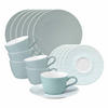 KAFFEESERVICE Life Fashion Green Chic 18er Set - Grün, Keramik (1/1/1cm) - Seltmann Weiden