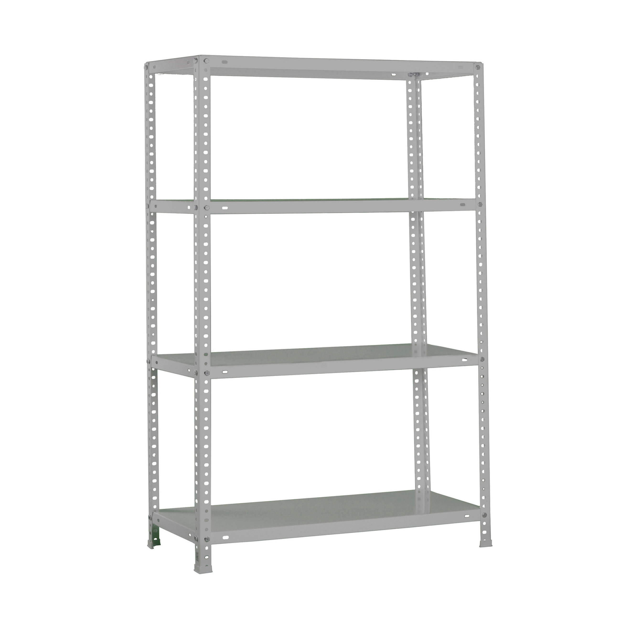 SCHRAUBREGAL PANDA MID | HxBxT 150x90x50cm | Fachlast 100kg | Grau - Grau, Metall (90/150/50cm) - PROREGAL