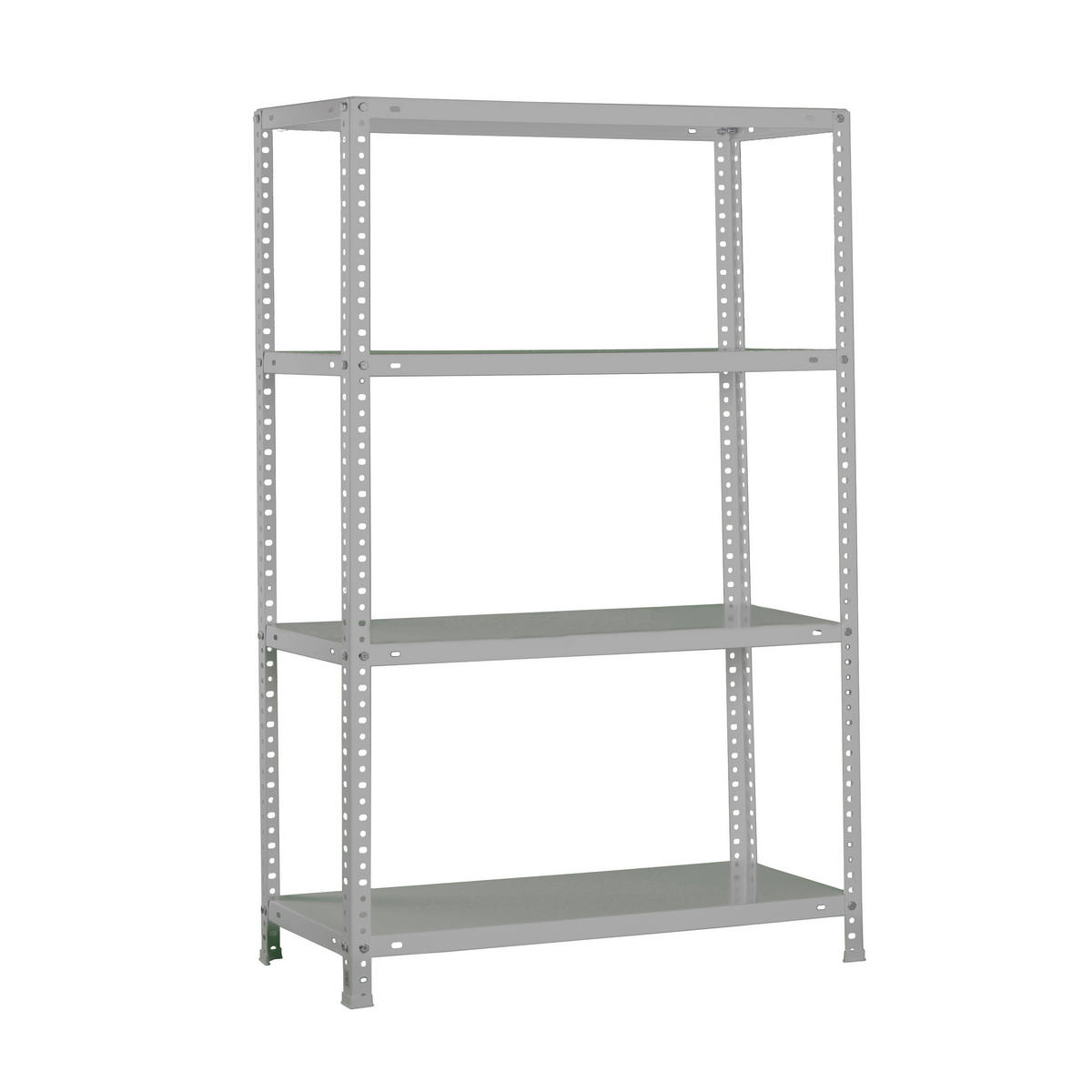 SCHRAUBREGAL PANDA MID | HxBxT 150x100x30cm | Fachlast 100kg | Grau - Grau, Metall (100/150/30cm) - PROREGAL