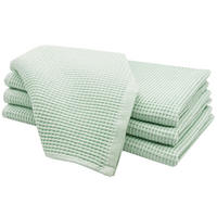 GESCHIRRTÜCHER, 4er-Set, 50x70 cm, 100% Baumwolle, Grün - Hellgrün, Textil (50/70cm) - Zollner