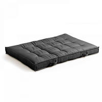 KISSEN, Grau - Grau, Textil (80/12/120cm) - Oviala