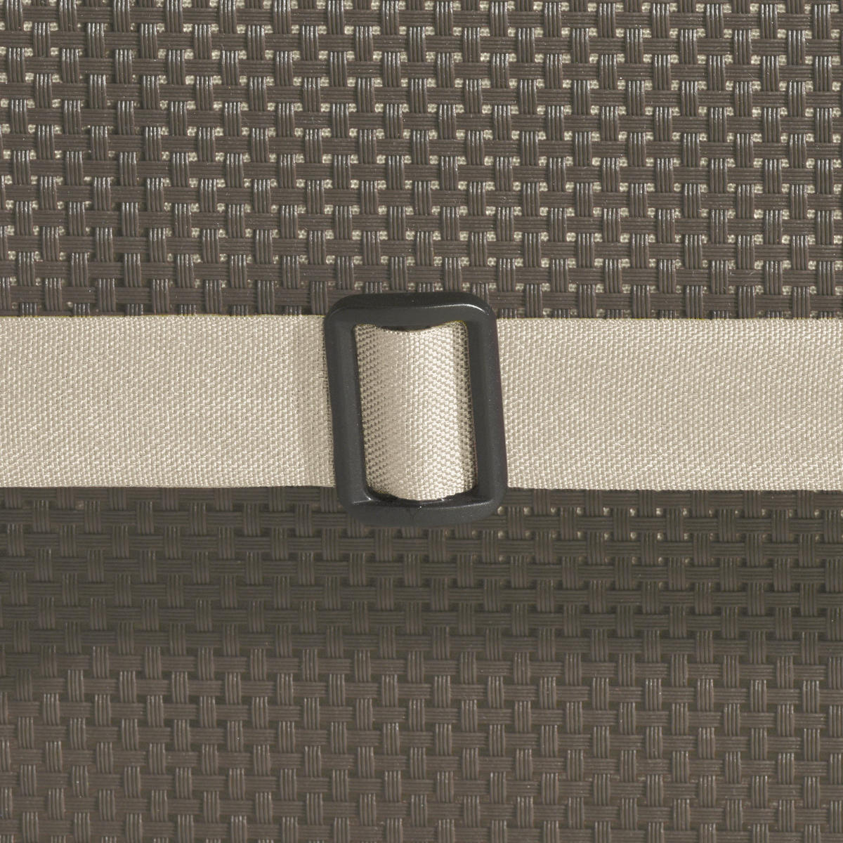 HOCHLEHNERAUFLAGE Flair HL 120/50/8cm Natur (6tlg) - Naturfarben, Textil (50/8/120cm) - Beautissu 