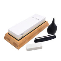 SCHLEIFSTEIN 1000/6000 Weiss/Gelb - Weiß, Stein - KLAMER