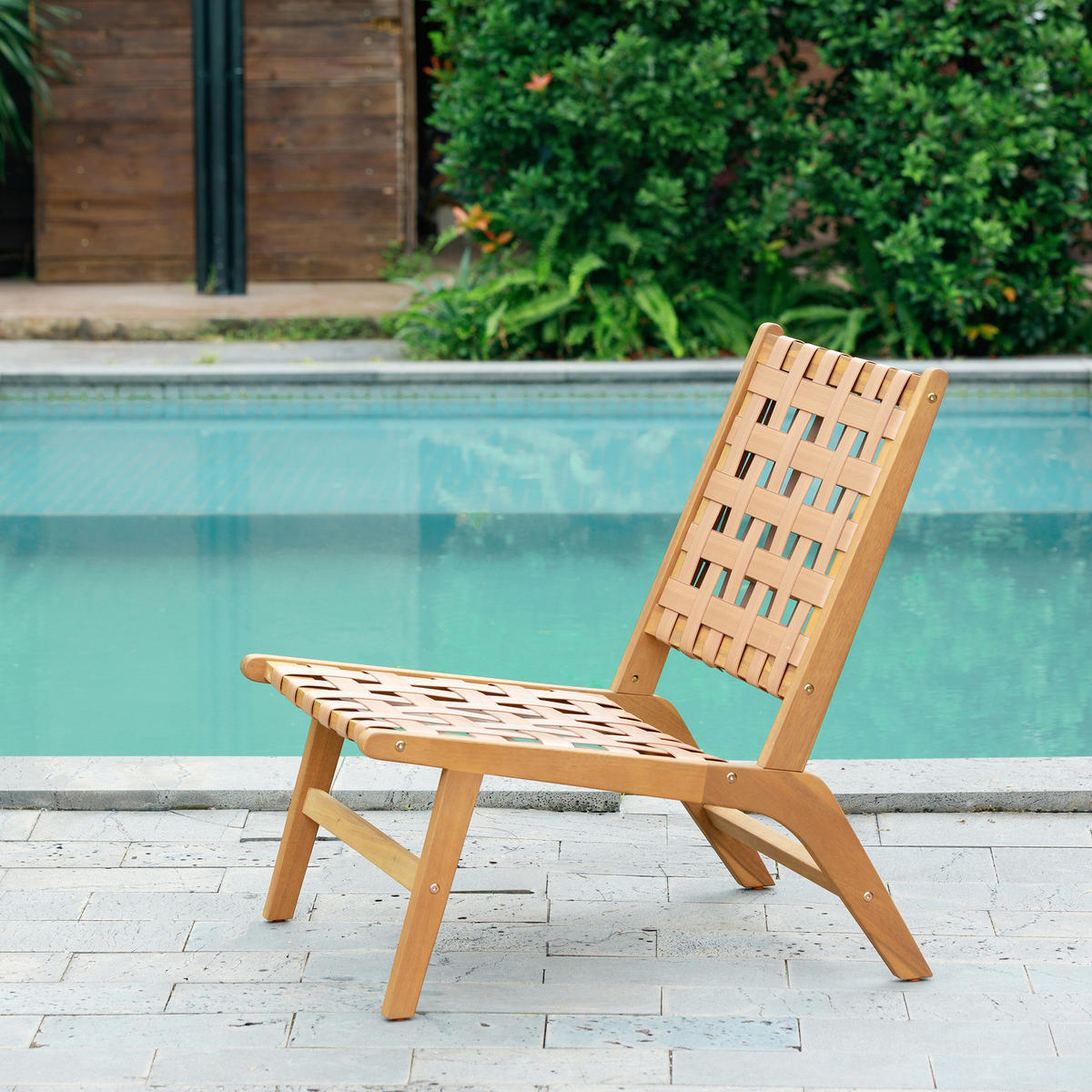 SESSEL Massivholz Braun - Braun, Holz (55/78/72cm) - Nordlys