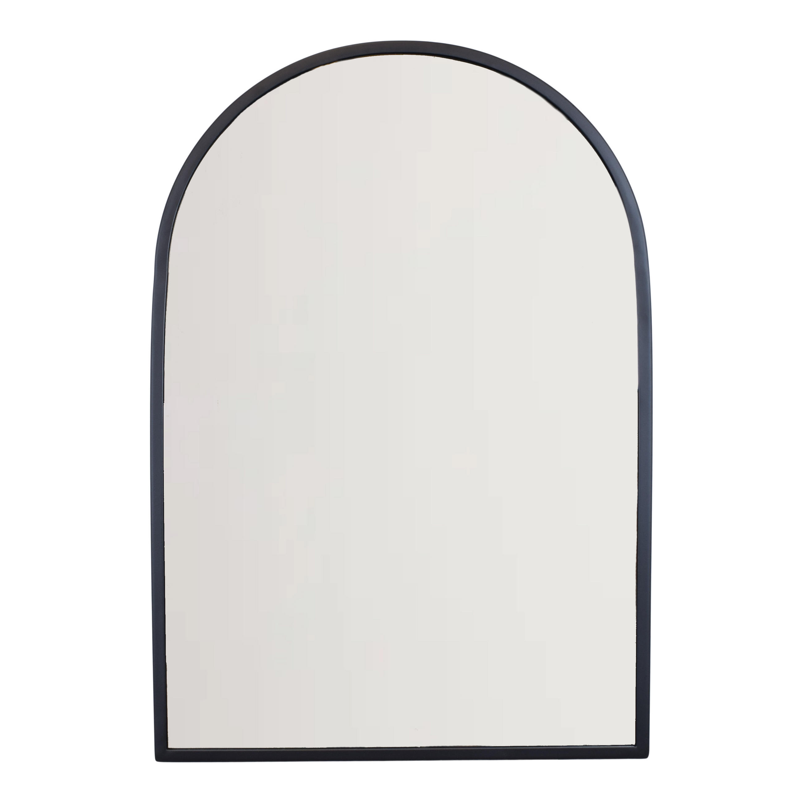 WANDSPIEGEL Briq Schwarz - Schwarz, Metall (48/68/4cm) - LOFT42