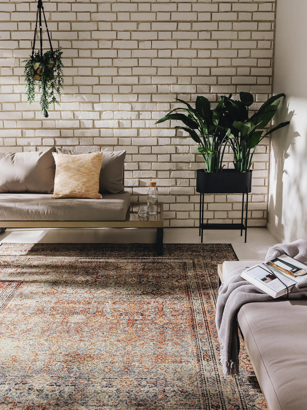 VNITŘNÍ a venkovní koberec Artis Vícebarevné 120x180 cm - různobarevná, textil/umělá hmota (120/180cm) - benuta Nest