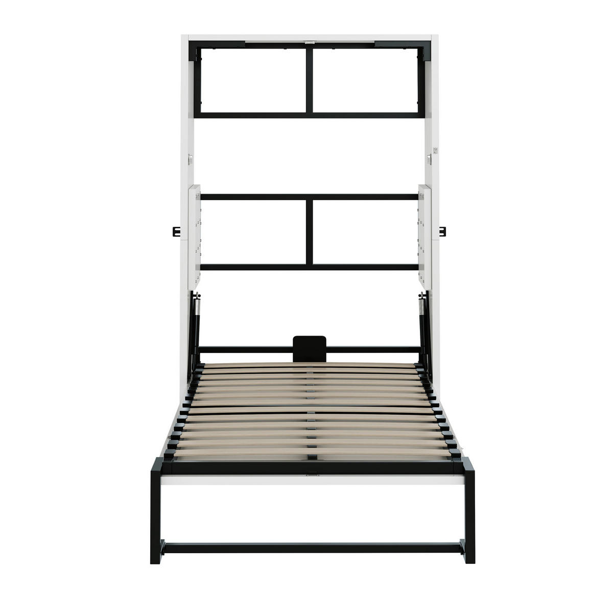 SKLAPAJUĆI KREVET 90x200 Zidni Metalni Okvir - bijela, metal (90/200cm) - FLIEKS