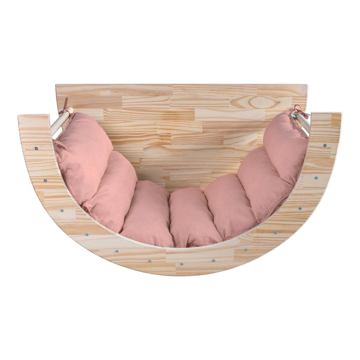 LEINEN-MATRATZE für rosa Entwicklungs-Bogen FIT ARCH CUSHION - Pink, Textil (60/7/160cm) - RNT By Really Nice Things