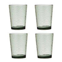 GLÄSER-SET Byron 4er Set Wasserglas - Grün, Kunststoff - Ladelle