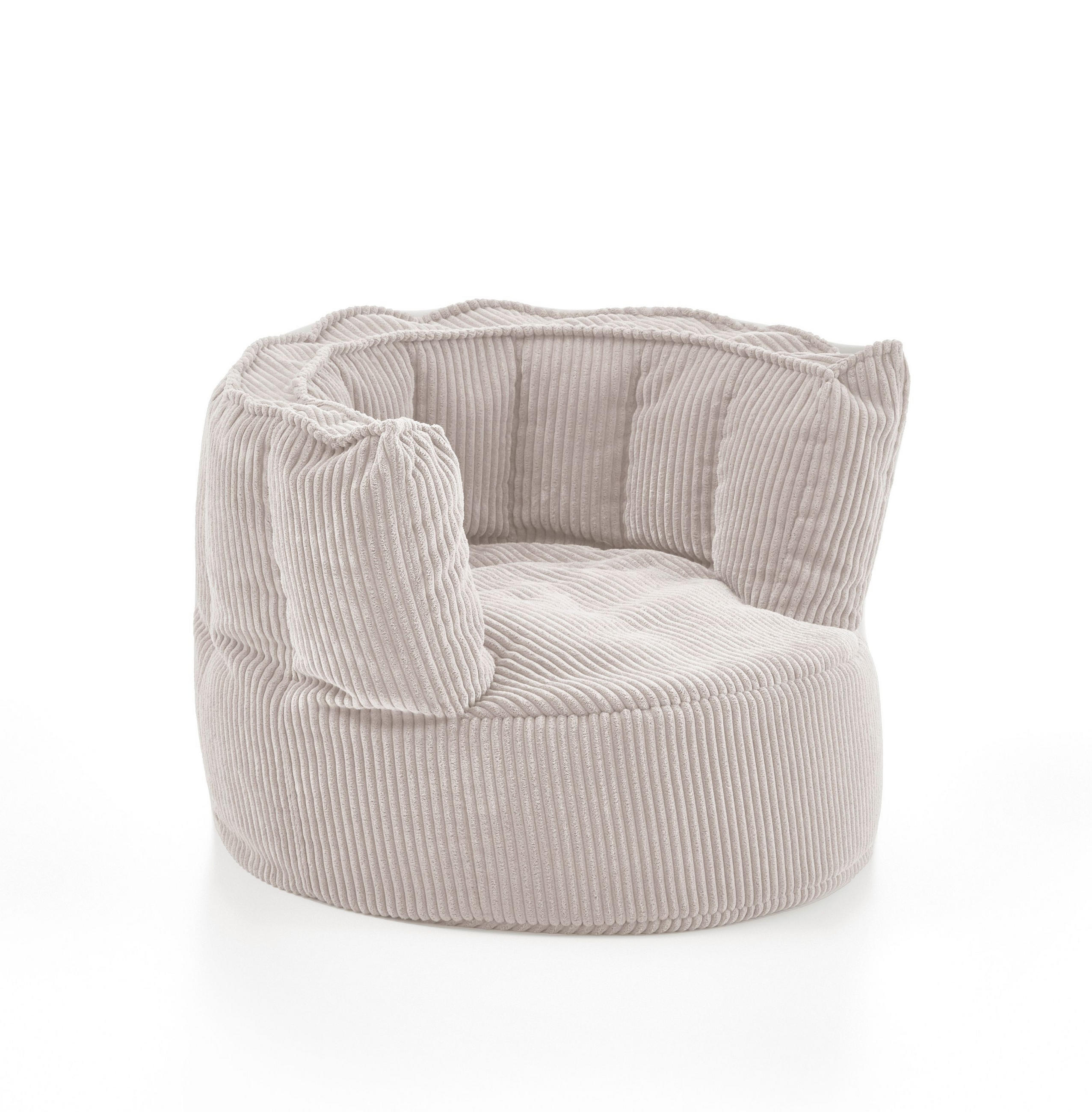 SITZSACK Snuggle Kids in Beige - gemütliches Design - Top Qualität für Ihr Zuhause B/H/T: 75x55x72 cm - Beige, Naturmaterialien (75/55/72cm)