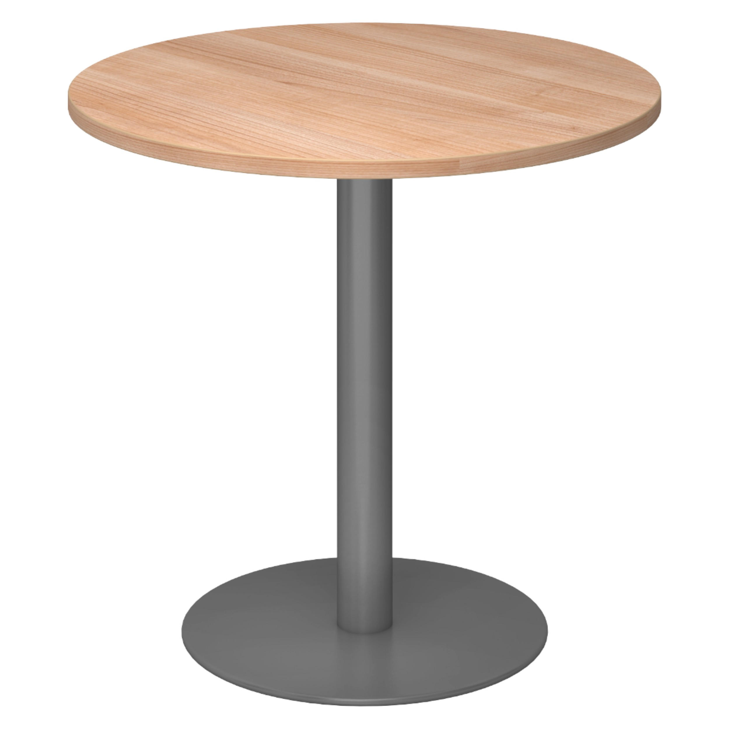 bümö Pausentisch Nussbaum, Graphit 80x74.5x80 cm