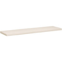 SITZKISSEN eckig 186/48/8 cm Kunststoff Creme - Creme, Kunststoff/Textil (48/186/8cm) - CLP