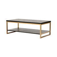 COUCHTISCH SEVILLE Schwarz 120x60x42 cm - Schwarz, Holz (60/120/42cm) - FURNLUX