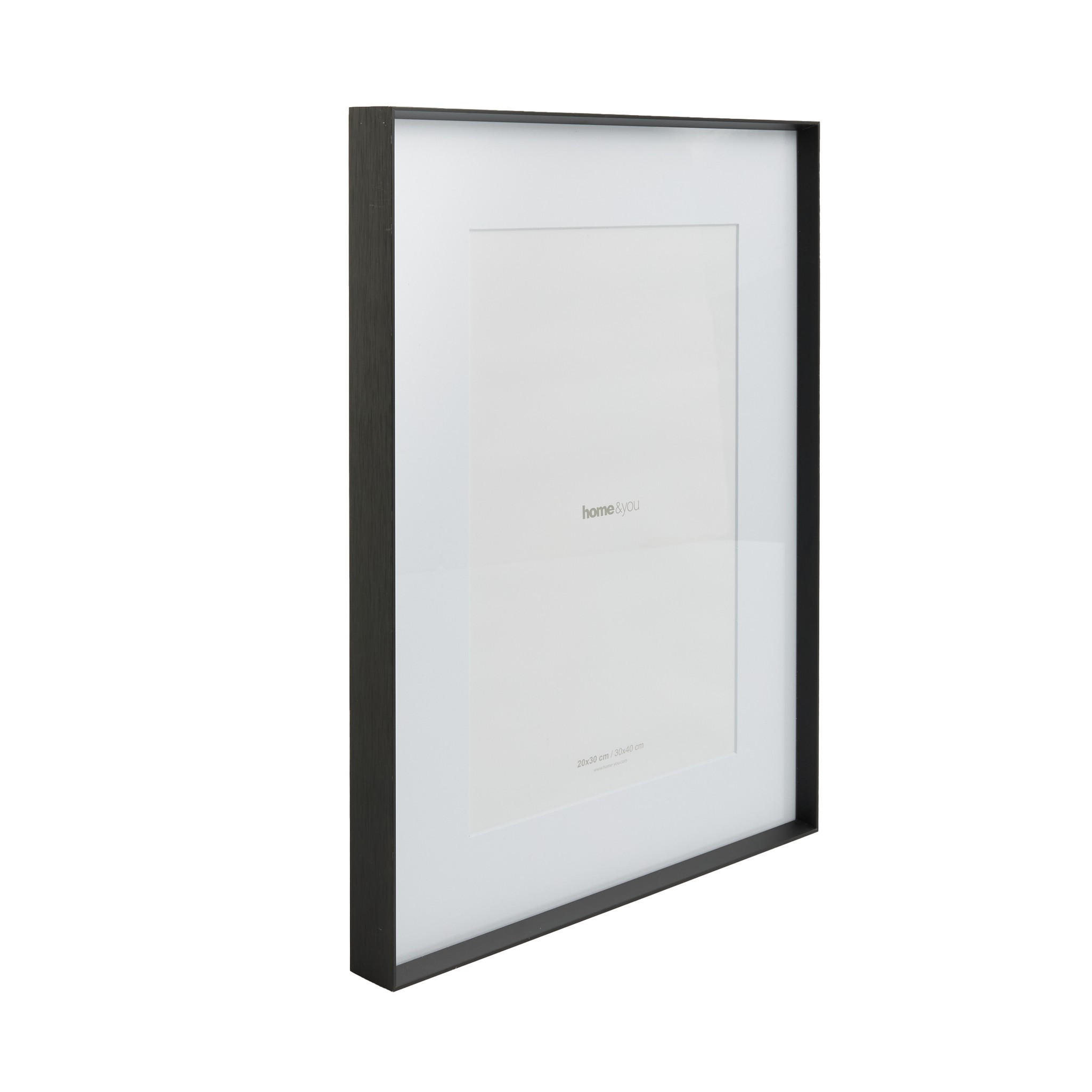 RAHMEN Anzi - Schwarz, Metall (3/50/40cm) - home&you