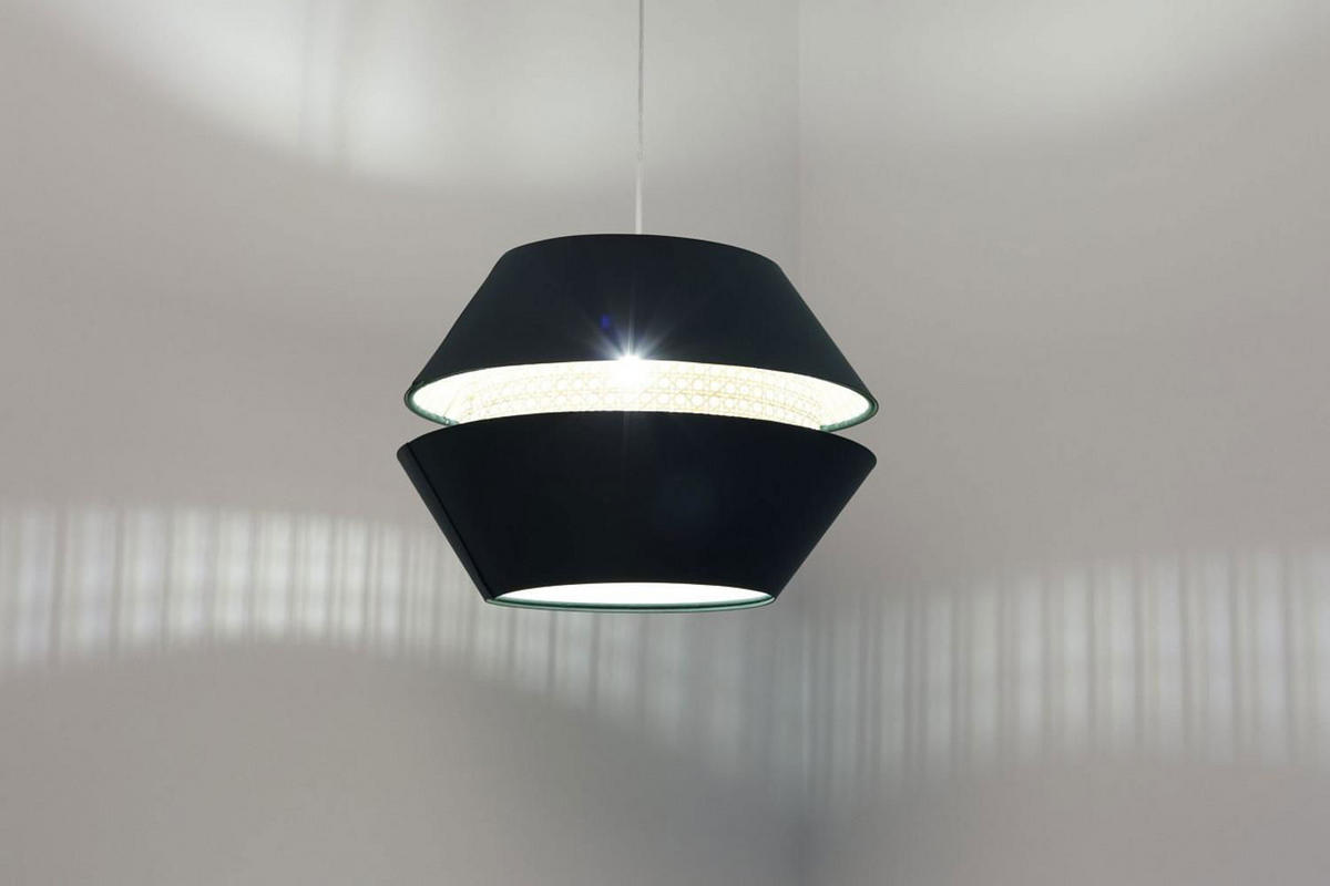 HÄNGELEUCHTE Grün 40/29 cm - Grün, Kunststoff (40/1.3/29cm) - ONZENO