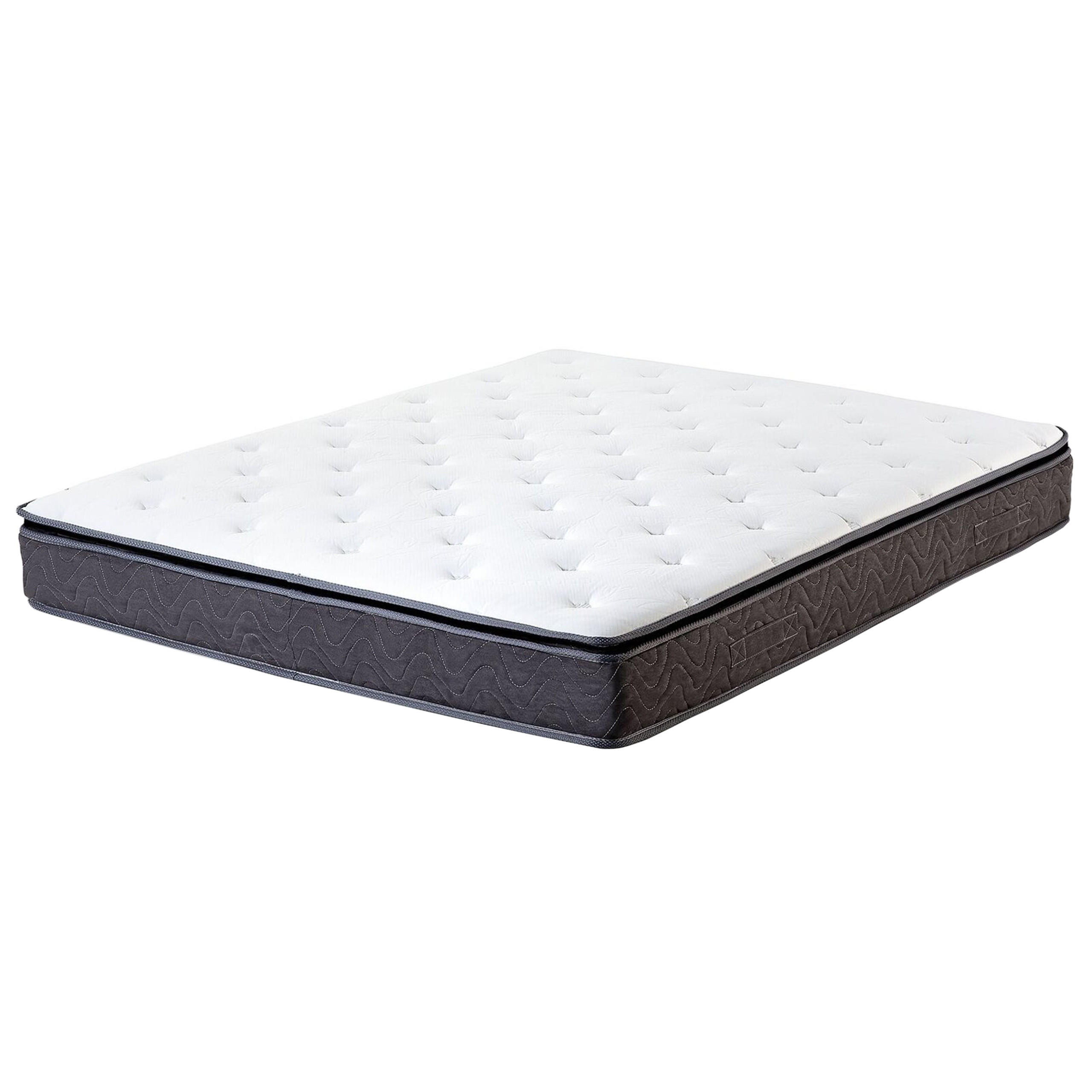 LATEX-TASCHENFEDERKERNMATRATZE H2/3 Mittel 140/200 cm Joy - Weiß, Textil (140/200cm) - Beliani