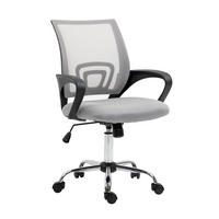 KINDERSCHREIBTISCHSTUHL CYDNEY Stoffbezug Grau - Grau, Textil (57/104/49cm) - SVITA