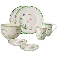 BREAKFAST FOR TWO 8-TEILIG Colourful Spring bunt 8er Set - Multicolor, Keramik (1/1/1cm) - Villeroy & Boch