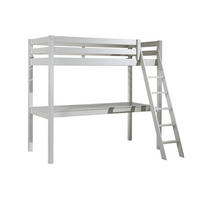 HOCHBETT PINO Weiß 99x209x190 cm - Weiß, Holz - FURNLUX