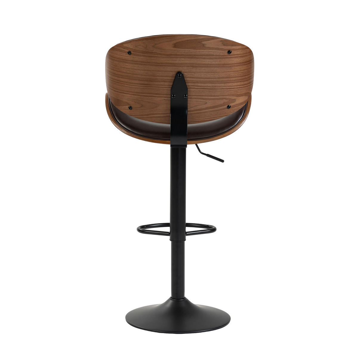 BARHOCKER,DREHSTUHL,RATTAN 360° drehbar2er-Set,Braun - Braun, Metall (50/93/51cm) - LVHOM