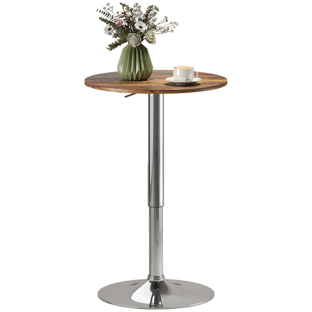 BARTISCH Braun 1 Stück - Braun, Metall (60/60/93cm) - GiPP