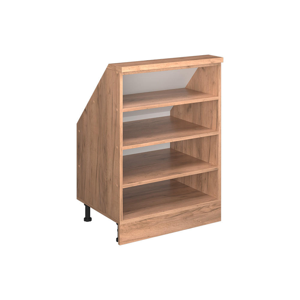 Vicco SKŘÍŇ POD ŠIKMOU STŘECHU Rion Bílá 60 x 81.6 cm se 4 přihrádkami