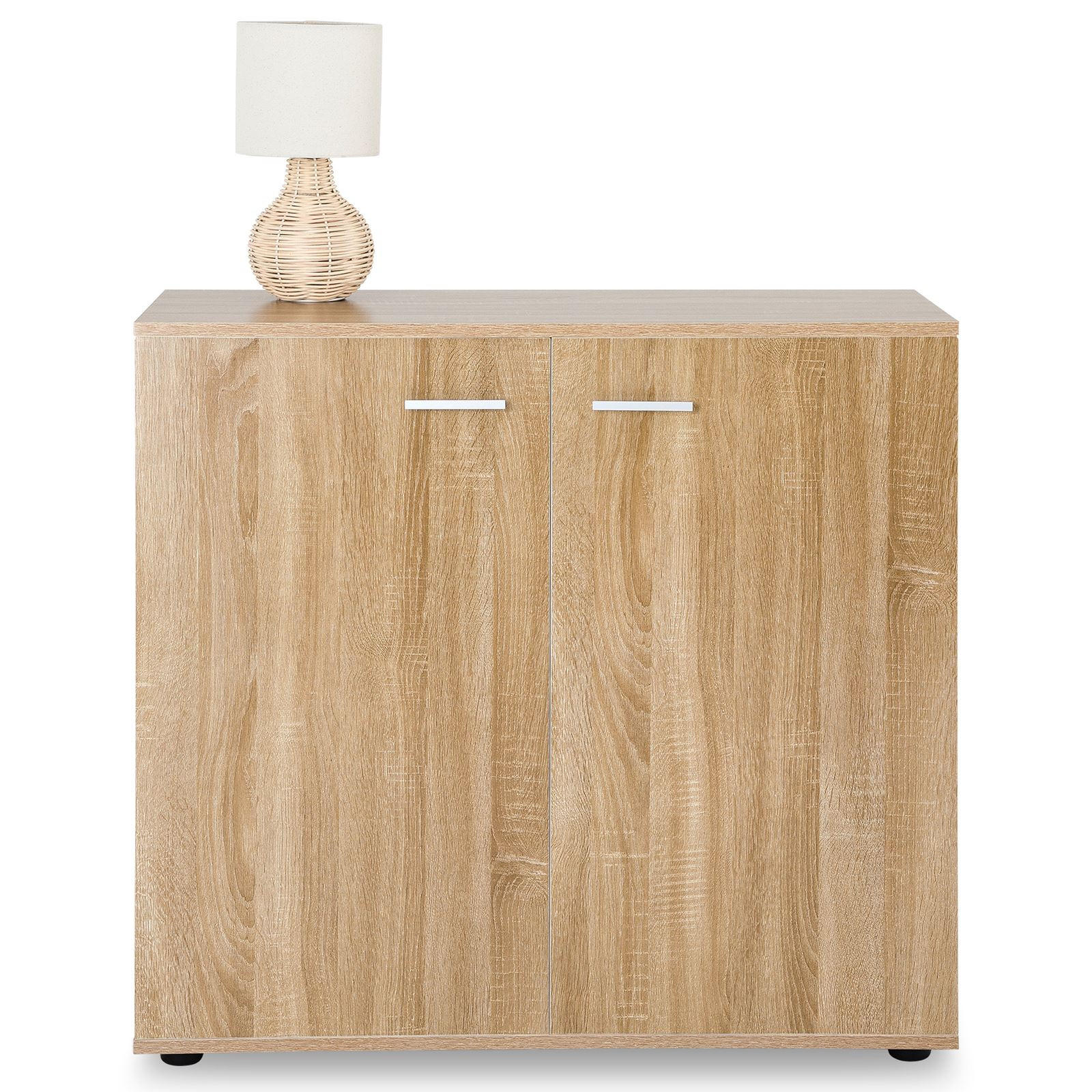 KOMMODE CHICAGO Sonoma Eiche - Sonoma Eiche, Holzwerkstoff (91/82/40cm) - CARO-Möbel