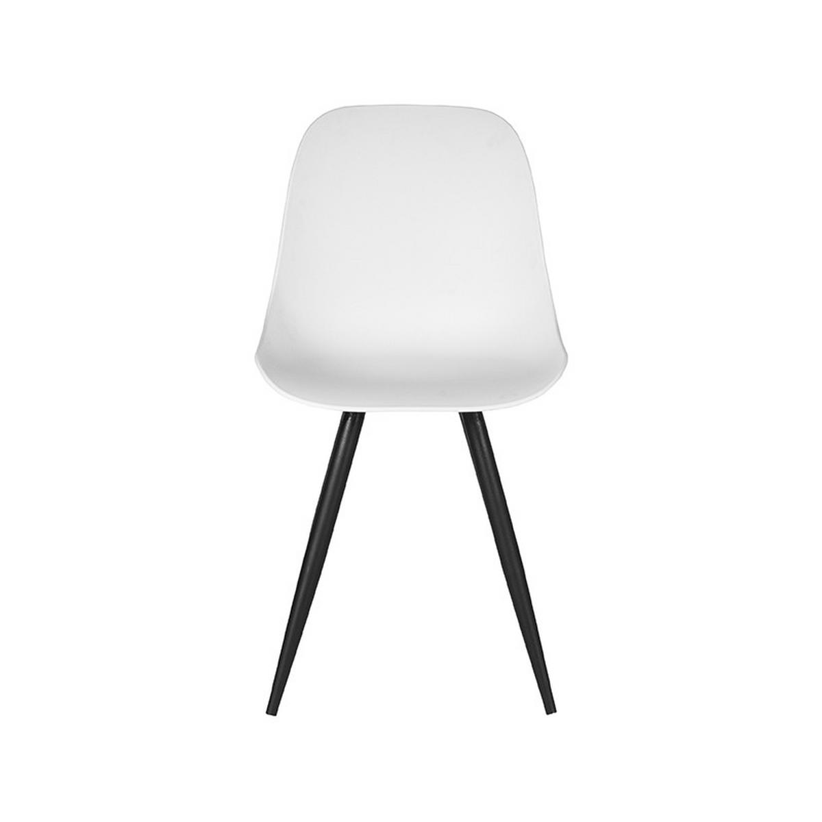 ESSZIMMERSTUHL Monza Weiß 54/46/88 cm 2er-Set - Weiß, Kunststoff (46/88/54cm) - LABEL51