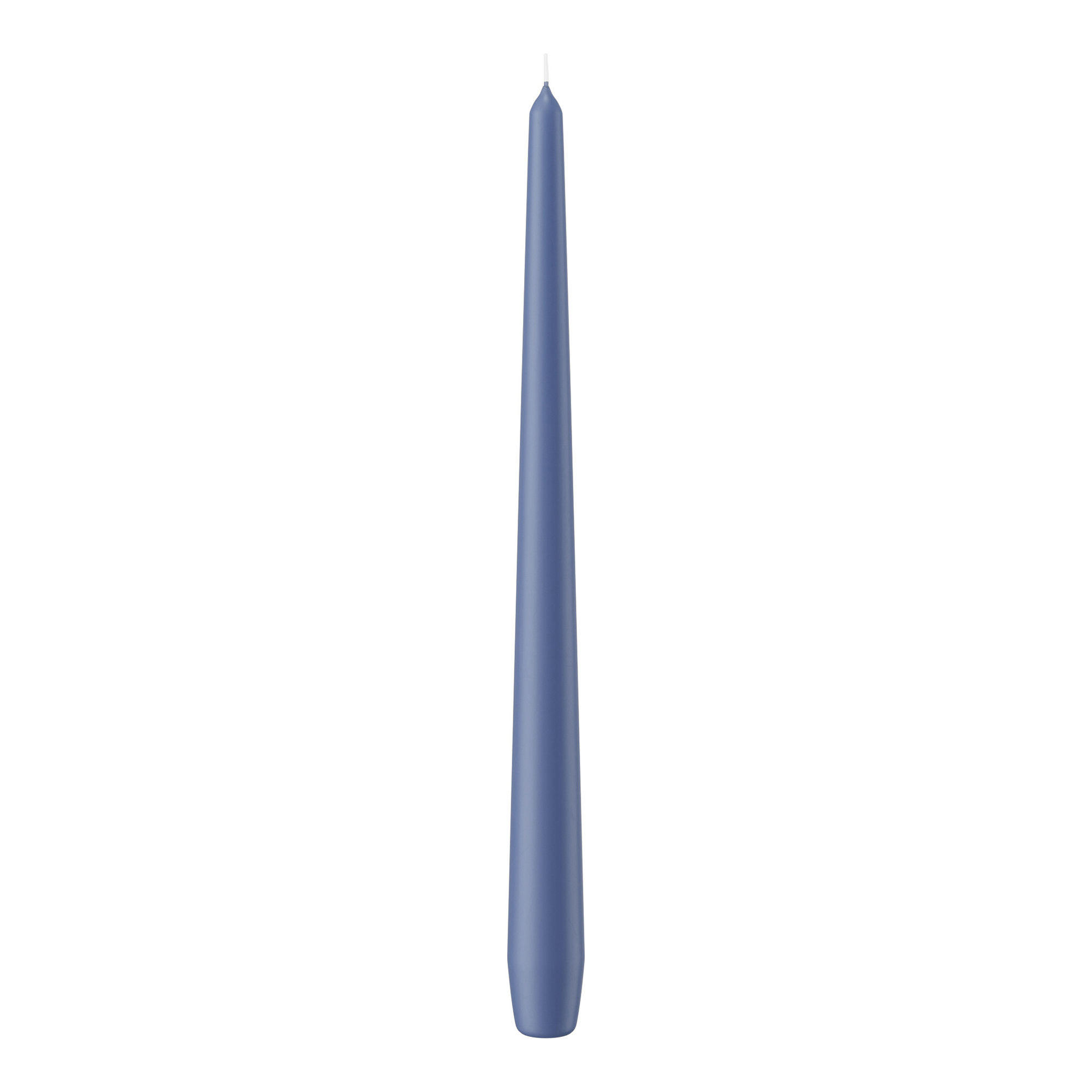 Wiedemann Kerzen Spitzkerzen Blaugrau 2.5x30x30 cm