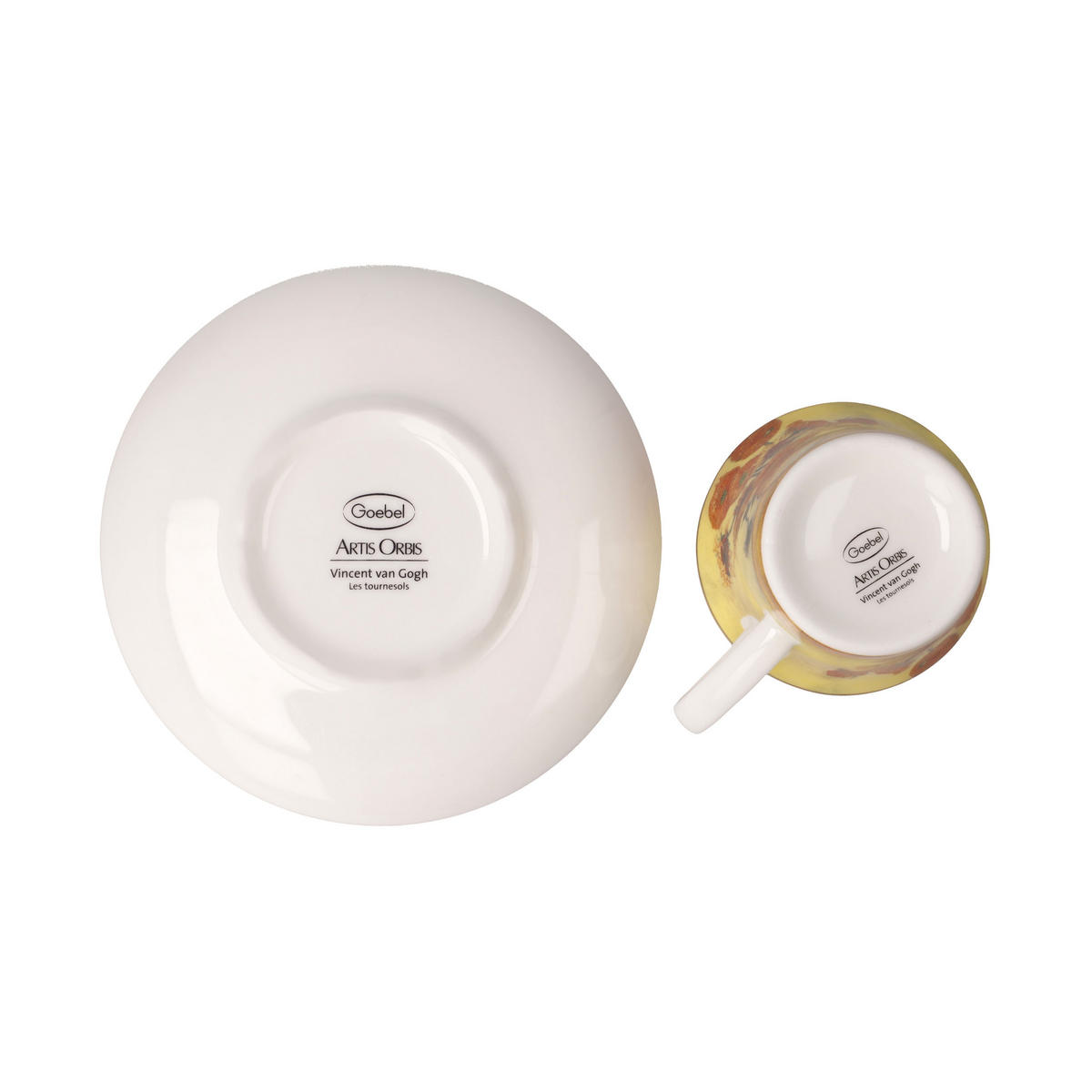 ESPRESSOTASSE Vincent van Gogh Sonnenblumen, Fine Bone China, Bunt, 100 ml - Multicolor, Keramik (0.1L) - Goebel