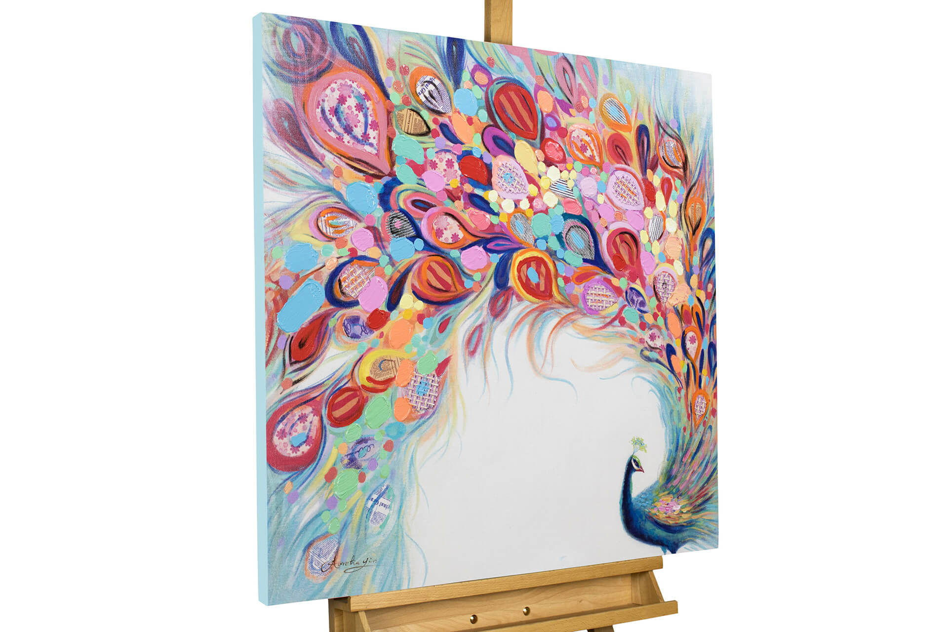 KUNSTLOFT OLEJOMALBA 80/80 cm, Zvířata