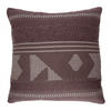 DEKOKISSEN Crafty kastanienbraun 50x50 - Rostfarben/Braun, Textil (50/50/12cm) - Malagoon