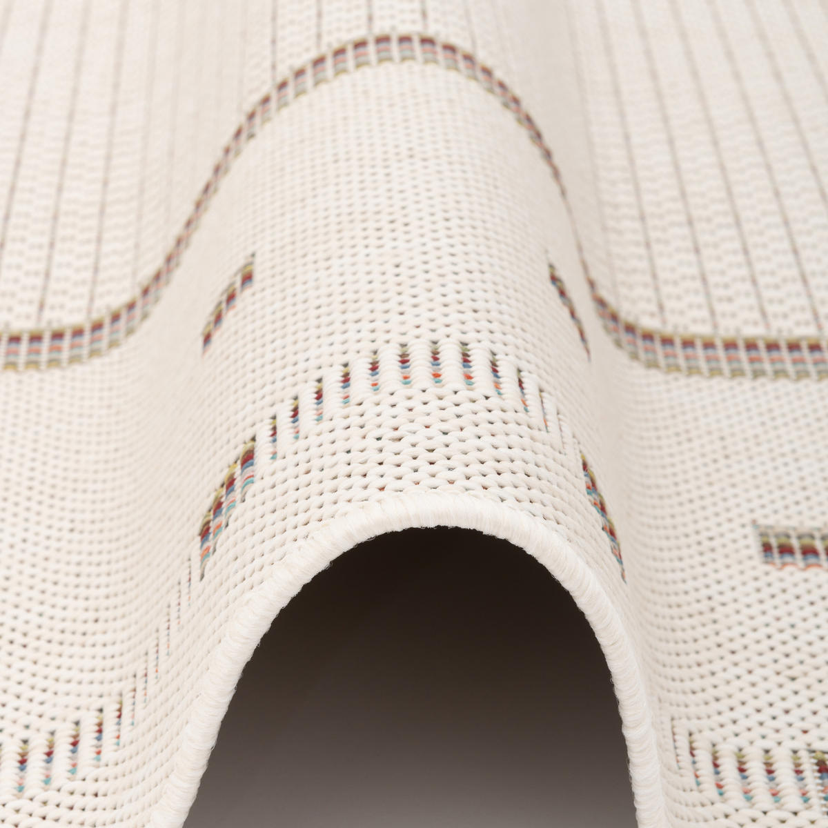 IN & OUTDOOR TEPPICH FLACHGEWEBE CAMPUS BORDÜRE - Beige, Textil (80/150cm) - Pergamon