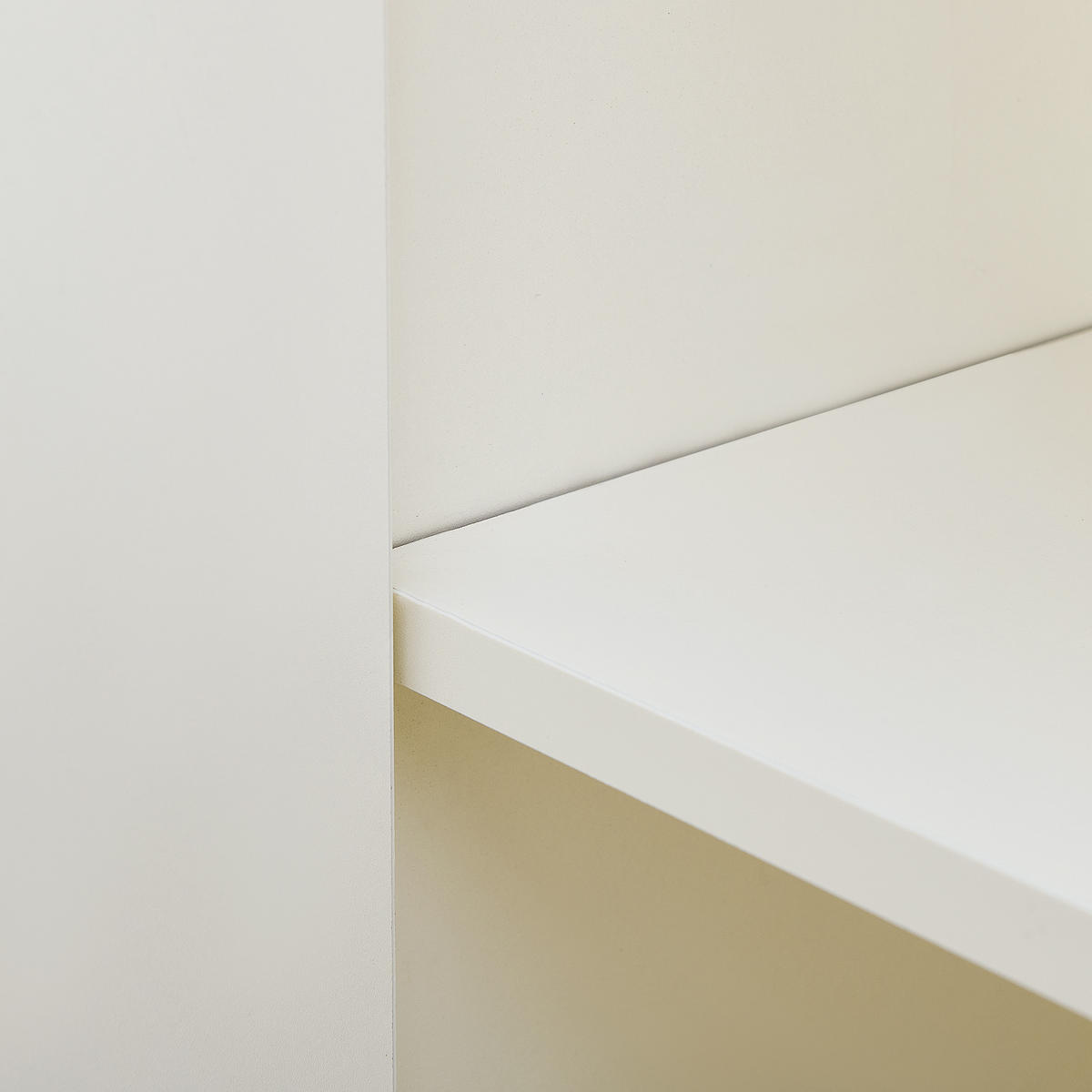 SIDEBOARD 4 Türen mit gewölbten Paneelen, MDF, matte Oberfläche - Weiß, Holzwerkstoff (160/80/38cm) - Urban Meuble